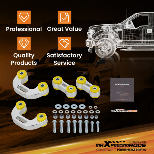 Sway Bar End Links Kit Front & Rear For Subaru Impreza WRX WAGON 93-06 07 new - Picture 5 of 12