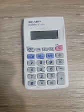 SHARP ELSI MATE POCKET CALCULATOR EL-233S TESTED/FULLY WORKING