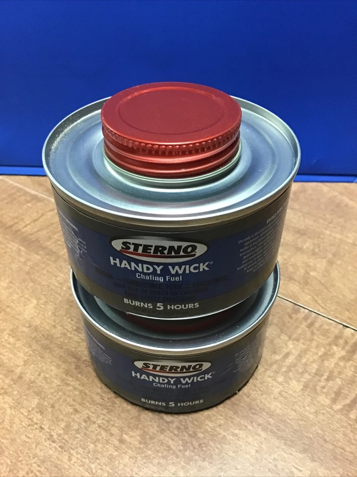 Sterno Handy Wick 10 Hour Burn Time (5 Hours Per Can)