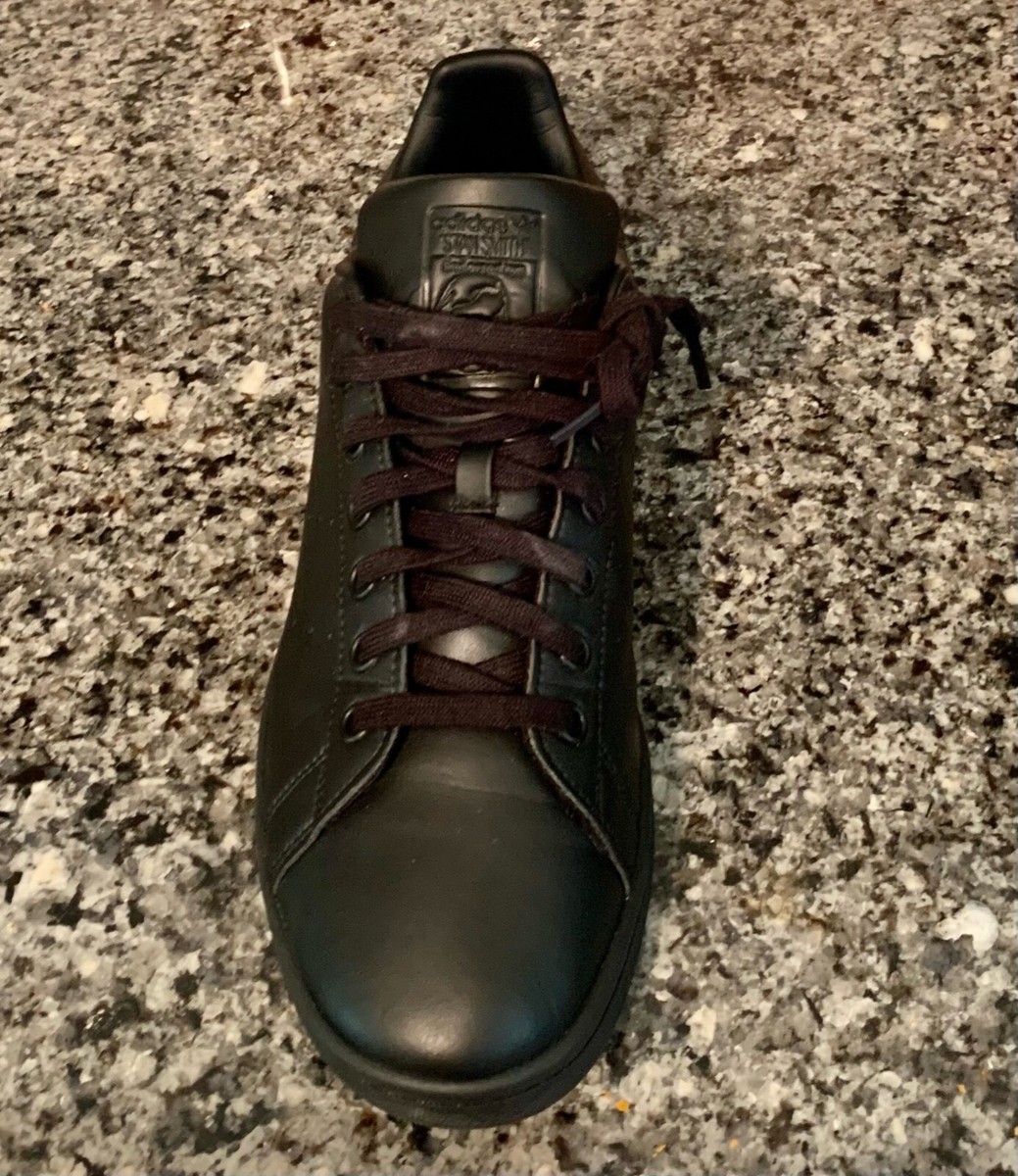 Size 10 - adidas Stan Smith Black - FX5499 | eBay