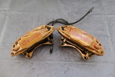 2004 Subaru Wrx Sti Ej257 Gd7 Oem Gold Front Rh Lh Brembo Brake Calipers 2710