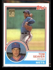 2001 Topps Traded & Rookies Tom Seaver #T107