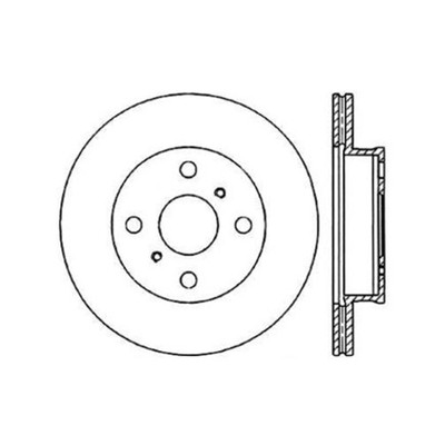 Centric 120.44052 Centric Premium Brake Rotor