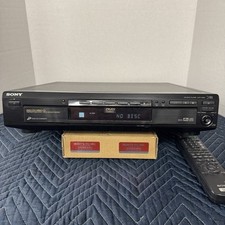 SONY DVP-C660 CD/DVD 5-DISC CHANGER - SERVICED - CLEANED - TESTED - WITH REMOTE