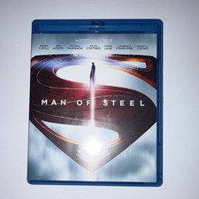 Man of Steel Blu-ray, 2013 PG-13, 3 Disc Set. BLURAY Movie. LIKE NEW