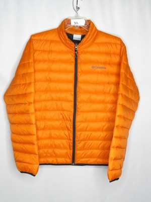 NWT COLUMBIA XM5584-866 ORANGE WATER RESISTANT ELM RIDGE JACKET SZ XL #313