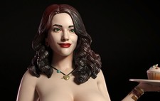 Max Black 1/24 Scale 75mm Full Resin Figure U...