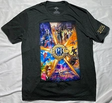 Universal Studios EPIC UNIVERSE 2025 Grand Opening ADULT 2XL 2X-Large T-shirt