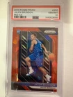 2018-19 Panini Prizm - Red Ice Prizm #250 Jalen Brunson (RC) PSA 10 Knicks Mavs