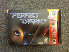 Perfect Dark - Nintendo 64 (N64) CIB Box, Manual, And Game - Tested