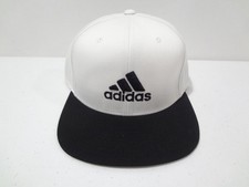 Men's Adidas 3 Stripe LOGO Snapback Cap Hat NEW NWOT 2-Tone