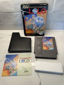 Adventures of Lolo (Nintendo Entertainment System, 1989) CIB - testato