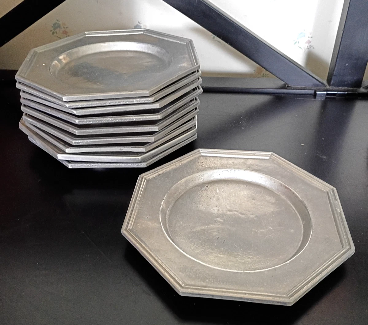 International Pewter Plate In Collectible Pewter Metalware