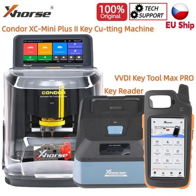 Xhorse Condor XC-Mini Plus II Cutting Machine +Key Reader +VVDI Key Tool Max PRO
