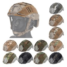 Tactical Camouflage Helmet Cover for FAST BJ PJ MH Helmet Airsoft Paintball Gear