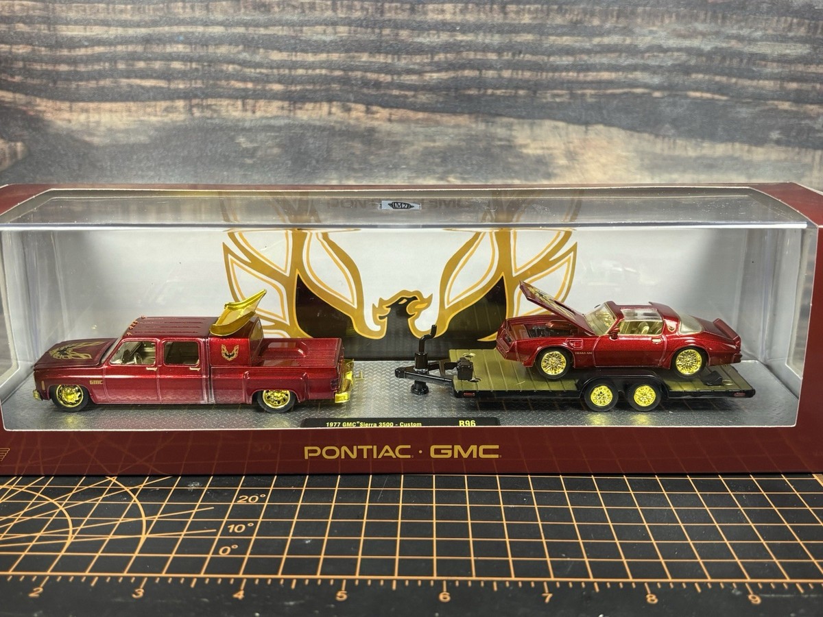 1977 GMC シエラ 3500 カスタム & 1977 ポンティアック・ Chase M2 1977 GMC Sierra 3500 Custom & 1977 Pontiac Firebird TA