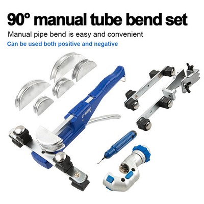  Manual Copper Tube Bender 6-22MM Air Conditioning Pipe Bending Machine Set