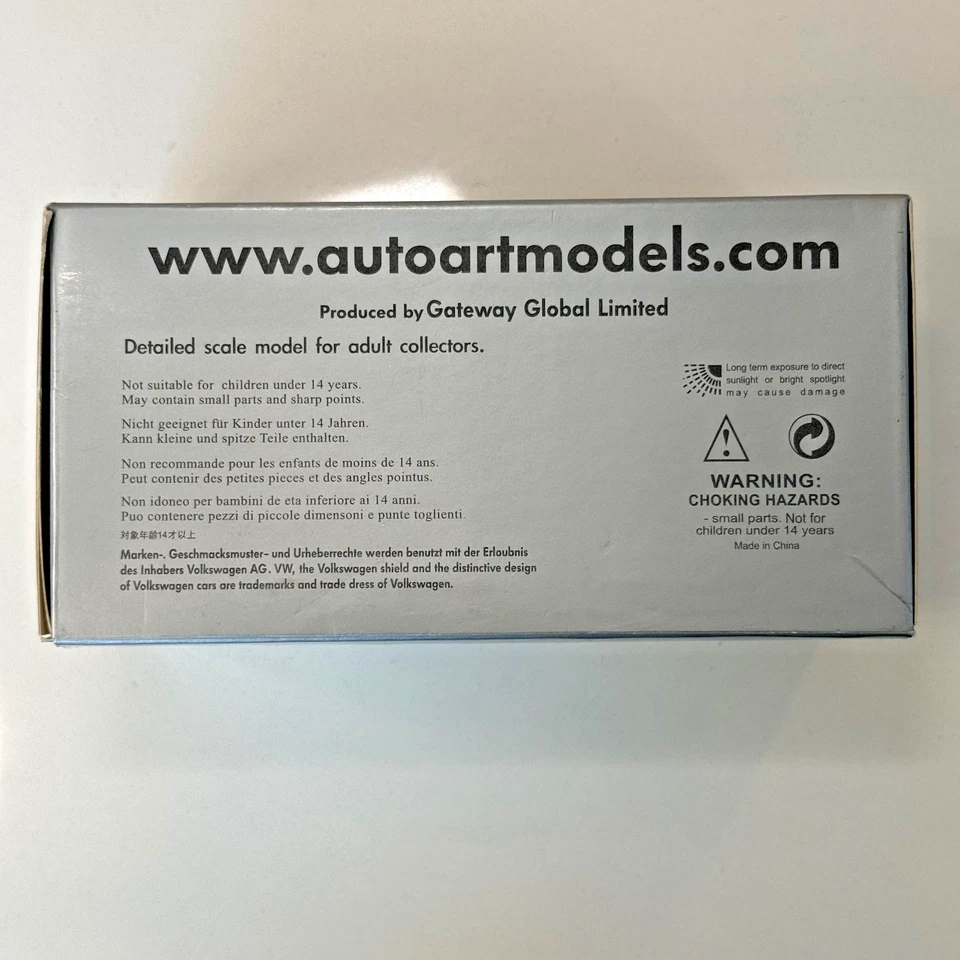 AutoArt 1:43 Volkswagen VW POLO - Rojo, COMO NUEVO en Caja Foto 4 de 4