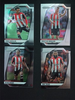 2024-25 Panini Prizm Premier League Brentford 4 Karten Konvolut