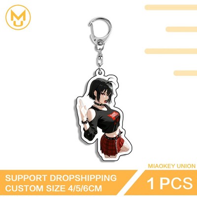 Ahegao Goth Girl Key Holder Innovative Lewd Keyholder Hot Selling Props For 