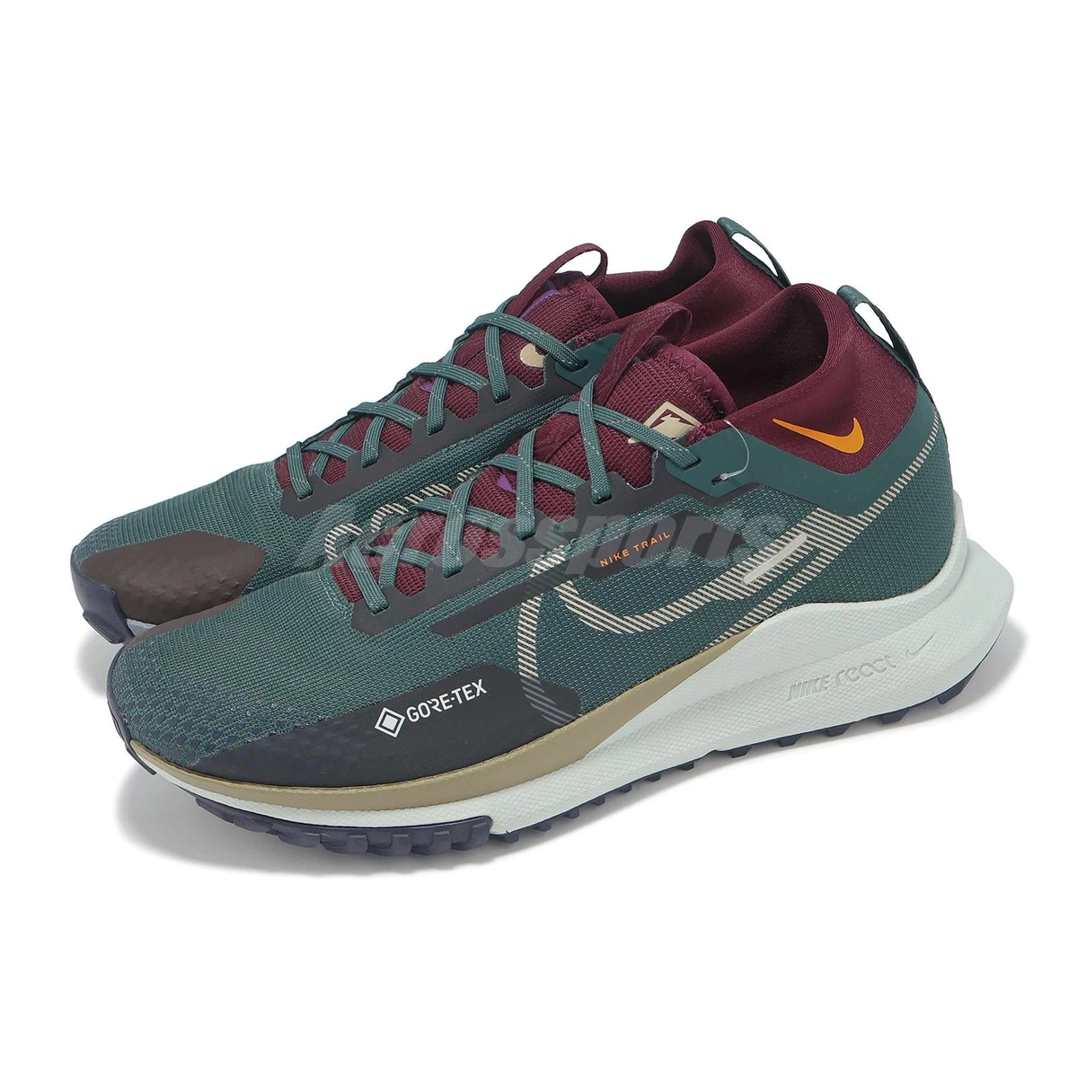 【レア】27㎝　NIKE　リアクト ペガサス トレイル 4 GTX V2 Nike React Pegasus Trail 4 GTX V2 Deep Jungle Khaki Night Maroon