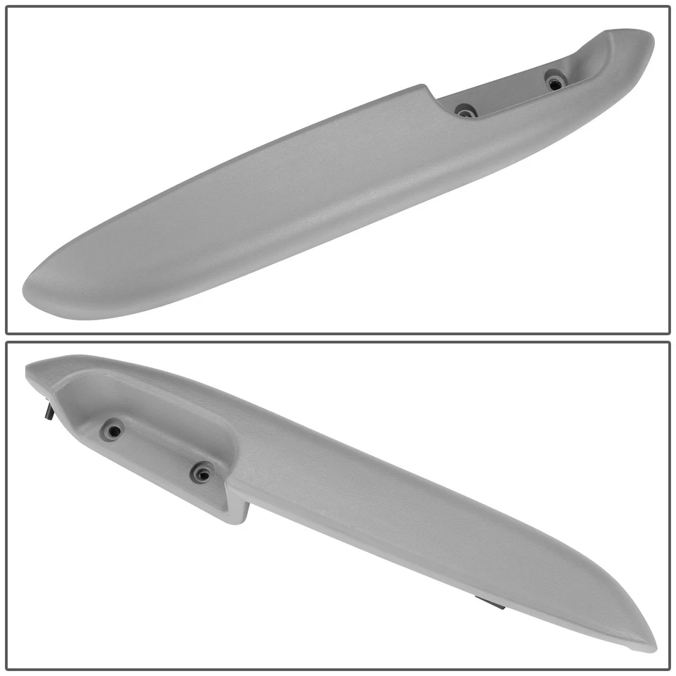 FOR 95-02 CHEVY GMC C/K PICKUP SILVERADO SUBURBAN PADDED FRONT DOOR ARMREST GRAY - Image 3 of 4