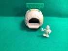 Marx Flintstones Playset Lunch Counter Diner With Sign And Waiter