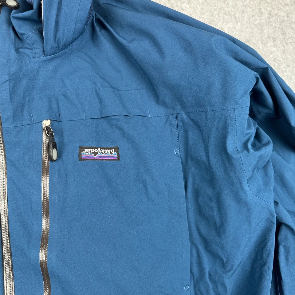 Jaqueta Patagonia Masculina Grande Azul Água Guia Pesca com Mosca Vadear Selada H2Sem Guia - Imagem 2 de 4