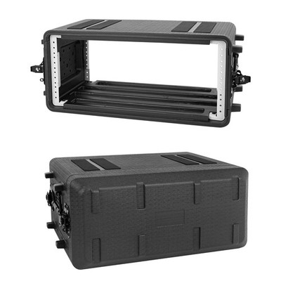 4U Rack Amplifier Case, Pro-Audio PA DJ Flight Road Travel Mount Hard Case