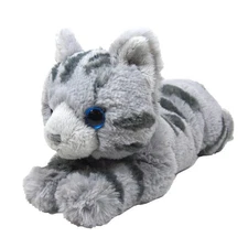 Sun Lemon Lap Cat Plush Toy, Small, Gray_