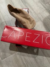 Capezio E series leather slip on jazz shoes EJ2 Caramel 10 M Womens