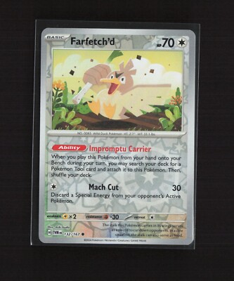 Farfetch'd 132/167 Twilight Masquerade Reverse Holo Common Pokemon