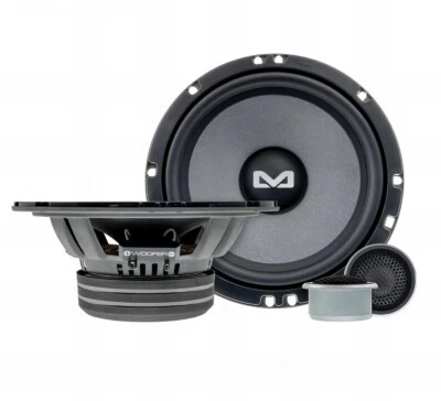 Ampire SCC165 16,5cm 16 Piezas 16cm Altavoces Caja Par Auto KFZ 2 Vías - Imagen 1 de 4