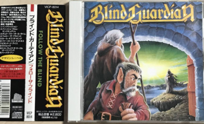 BLIND GUARDIAN Follow The Blind JAPAN 1ST PRESS CD VICP-8014 OBI