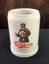 Vintage Carlsberg Beer Stein Denmark Danemark Danish Pottery Stein Gerz Germany