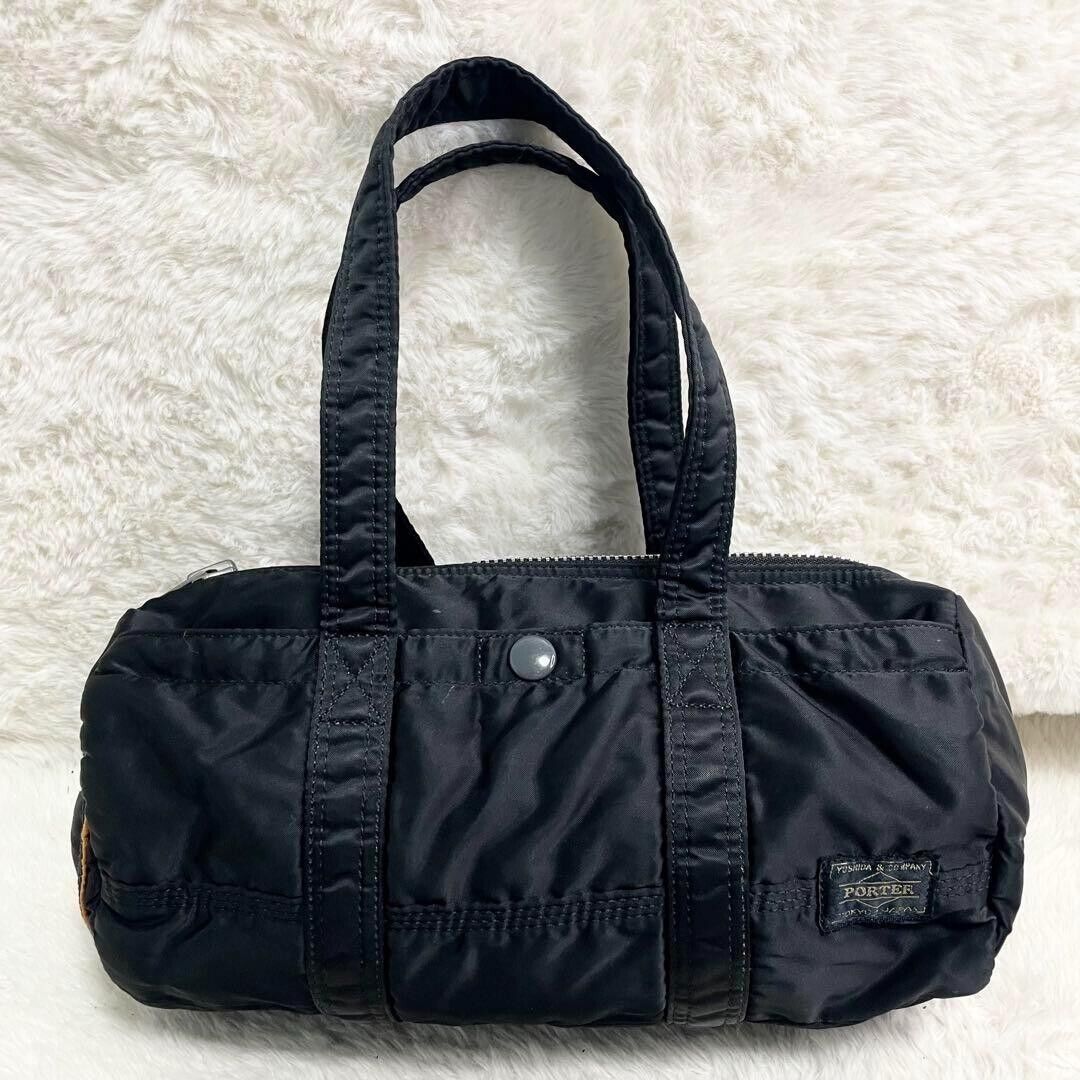 Yoshida PORTER Tanker Duffle Bag L BLACK Boston Bag Hand Bag Yoshida PORTER Tanker Duffle Bag L BLACK Boston Bag Hand Bag
