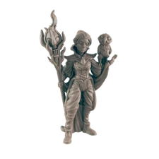 Warlock Human Female - Everyday Heroes - Minis - EC3D - - Dungeons & Dragons - R