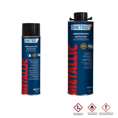 Dinitrol Metallic Unterbodenschutz Rostschutz Korrosionsschutz Dinol 