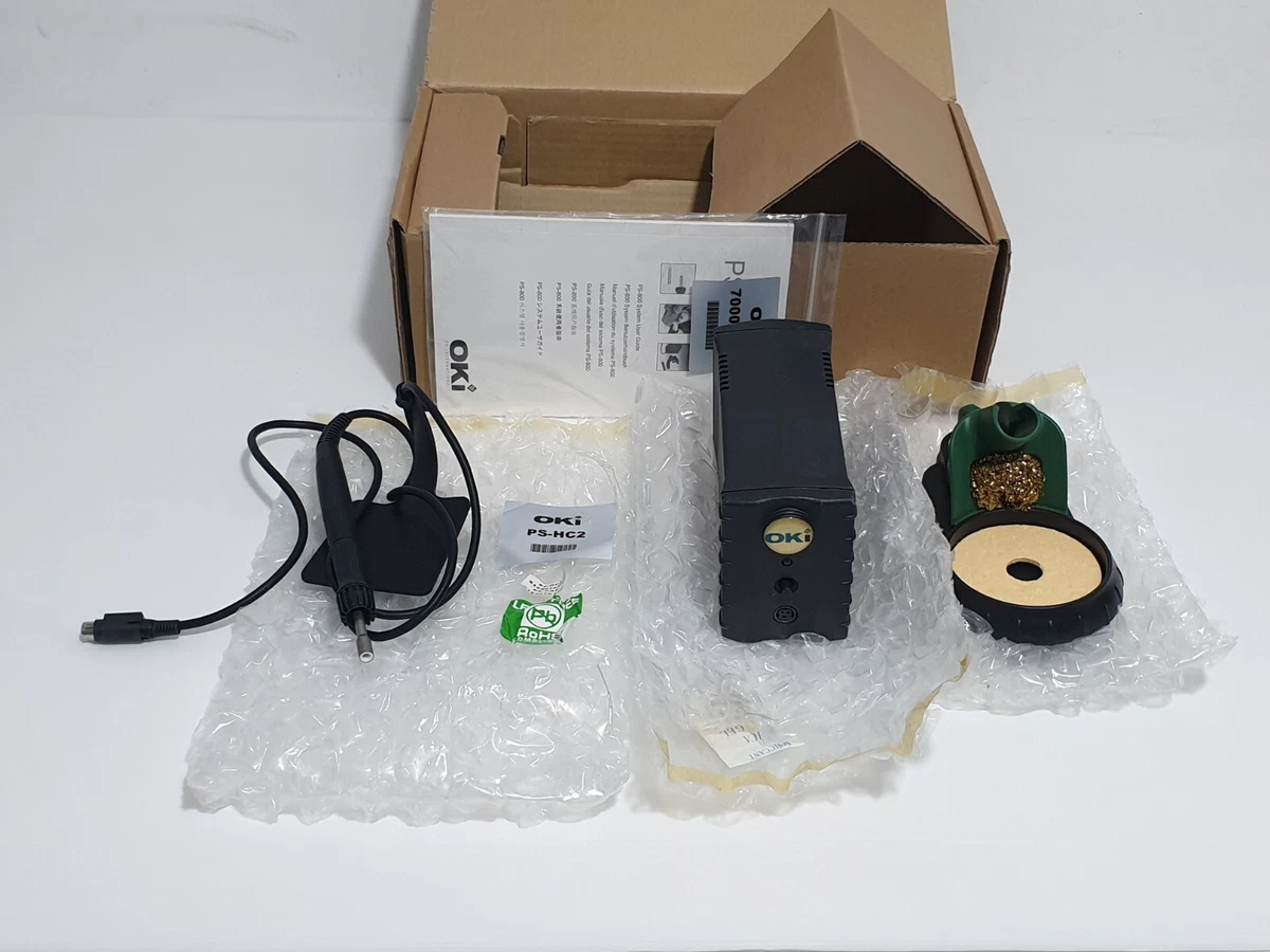 Oki Metcal PS 800 Soldering Station 50W W PS HC2 Hand Piece And
