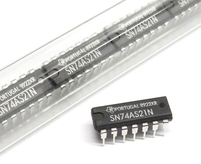 5 Stück SN74AS21N dual 4-input AND gate DIP14, Texas Instruments