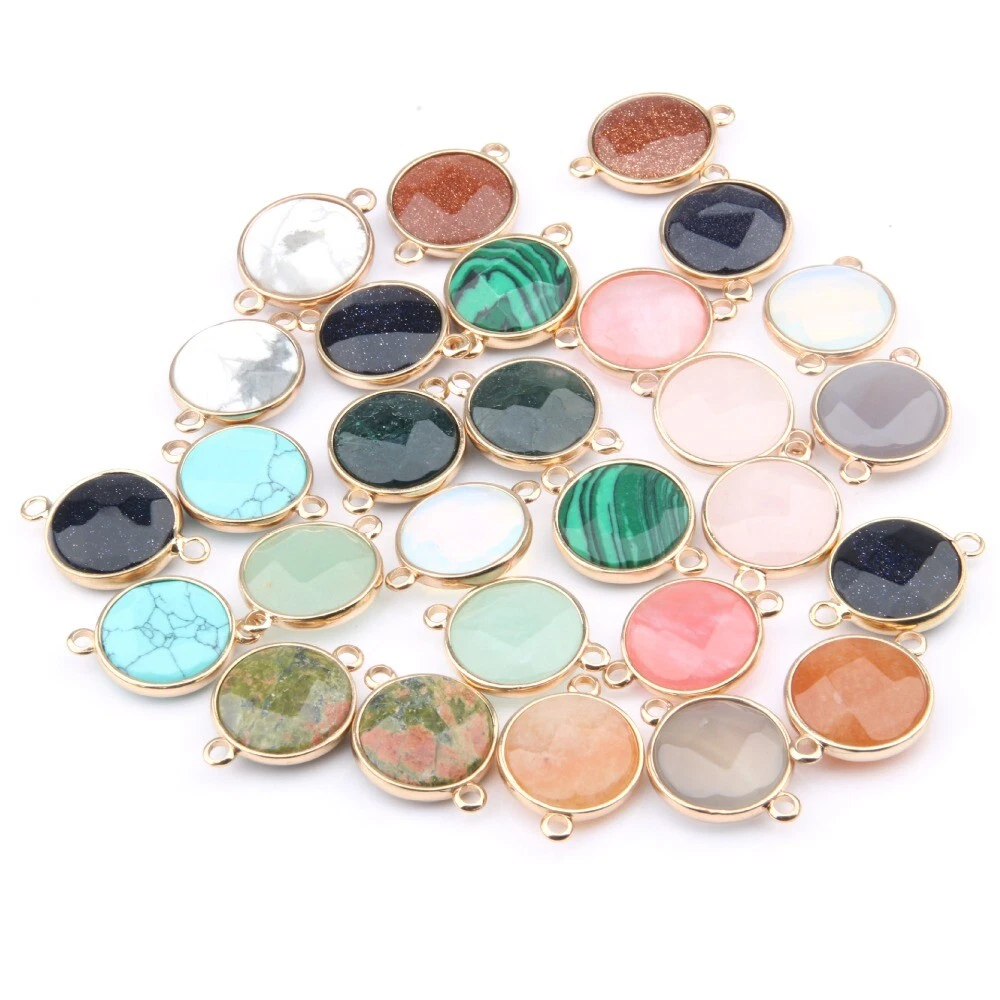 Natural stone pendants for jewelry making deals