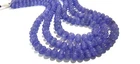 Tanzanite Hand carved Watermelon 6 to 8mm Pumpkin Quartz Beads
