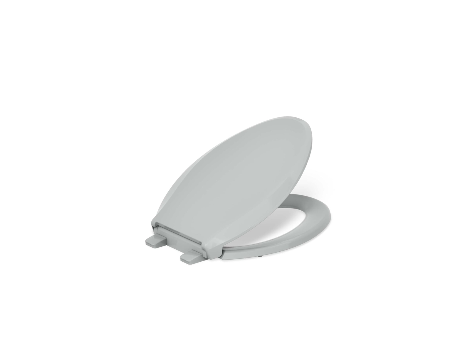 KOHLER Cachet Elongated Soft Close Toilet Seat in Ice Grey