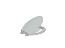 KOHLER Cachet Elongated Toilet Seat Soft Close Ice Grey
