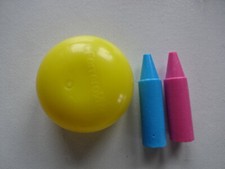 Altes Spielzeug / Wachsmalstifte / Farbvariante 3