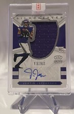 JUSTIN JEFFERSON 2020 PANINI CROWN ROYALE 