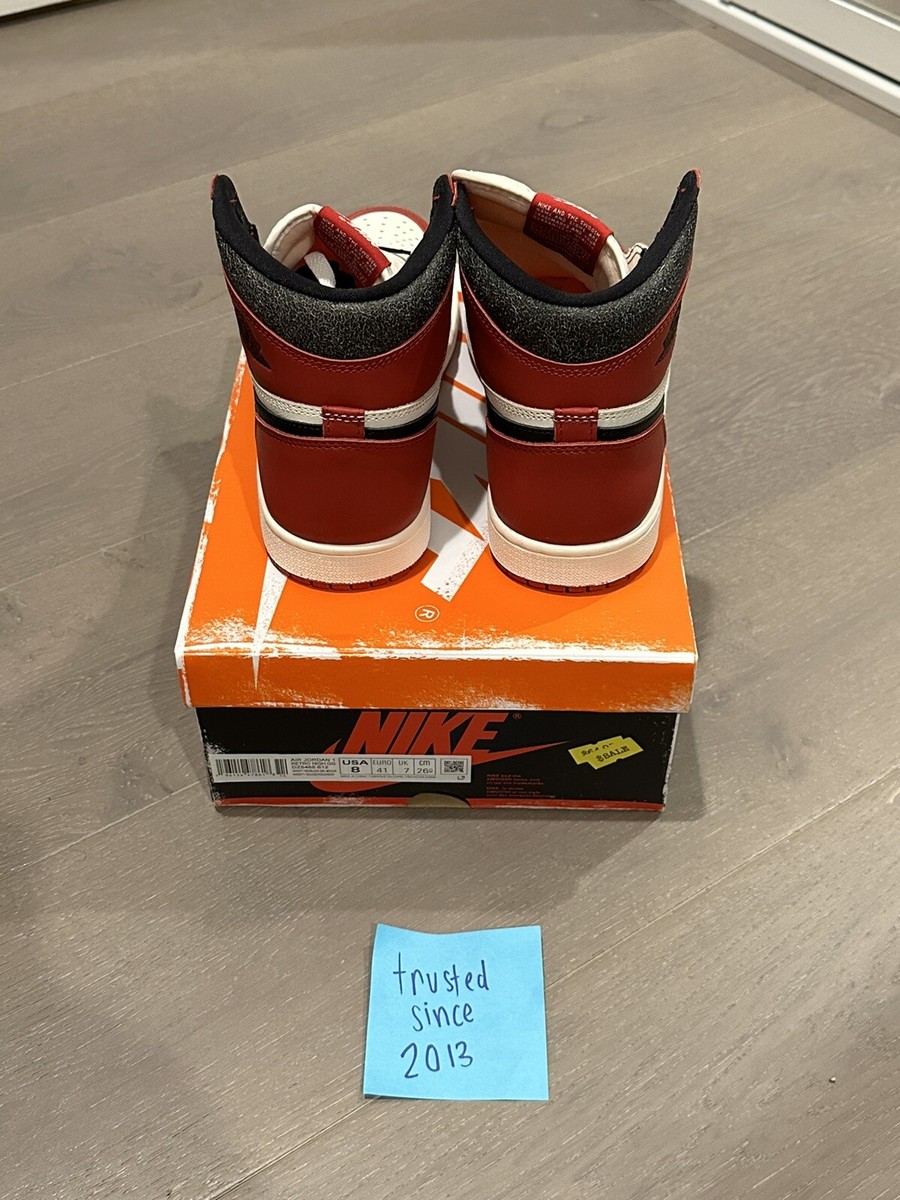 Nike Air Jordan 1 Retro High OG Chicago Lost and Found Men Nike Air Jordan 1 Retro High OG Chicago Lost and Found Men