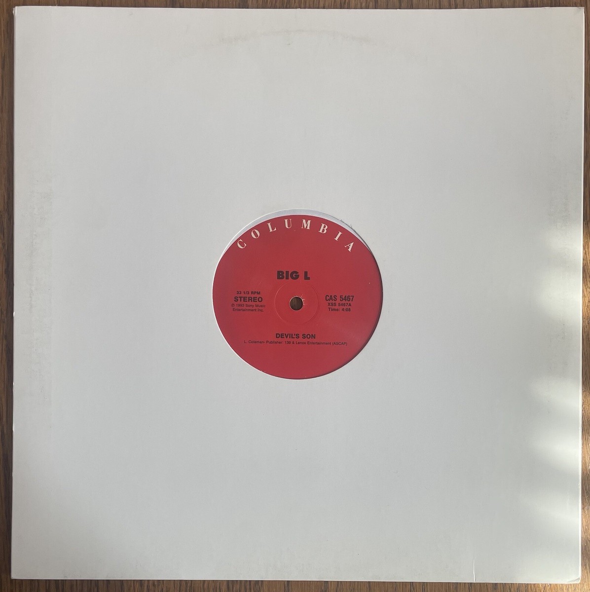 Big L Devil's Son EP RSD限定盤12inch Big L - Devil's Son Ep (From The Vaults) RSD - 12