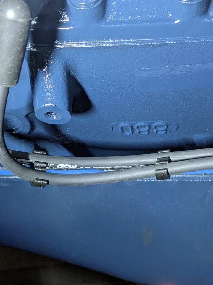 Separadores de cables de bujía de nailon negro de 8,5 mm para 2 cables - Juego de 4 Foto 2 de 3