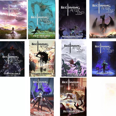 The Beginning After The End Novels Volume 1-10 Complete Full Set English Version